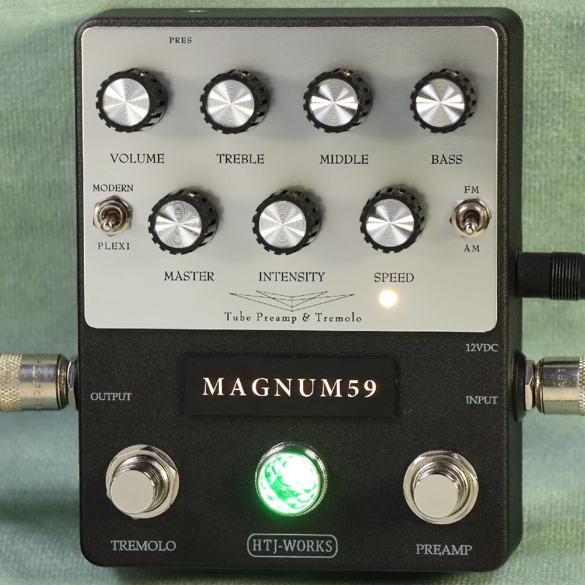 MAGNUM59 ギターエフェクター　HTJ works Amazon | HTJ-WORKS / MAGNUM59 12AX7 Tube Preamp & Tremolo